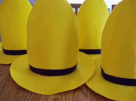 Man in the Yellow Hat Hat - Etsy