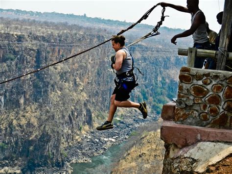 BUNGEE JUMPING AT THE VICTORIA FALLS ANYONE?