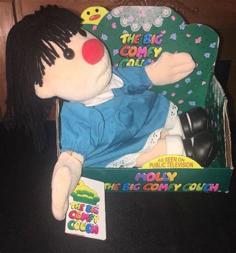 Big Comfy Couch Molly Doll Plush Ragdoll in Box 16" 1997 Commonwealth Loonette | #1844168211