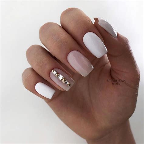 В работе использован #whitenail | White gel nails, Gel nails, Nails