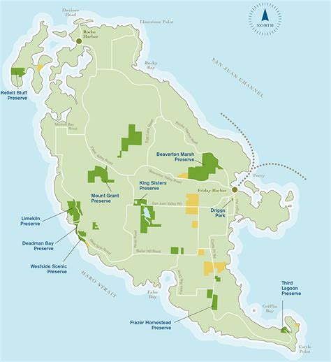 San Juan Island Map – San Juan County Land Bank