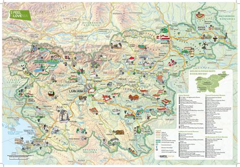 Iconographic map by Slovenian Tourist Board - Issuu