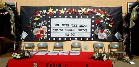 Banner I made for our 5th grade promotion ceremony | Elementary graduation, 5th grade graduation ...