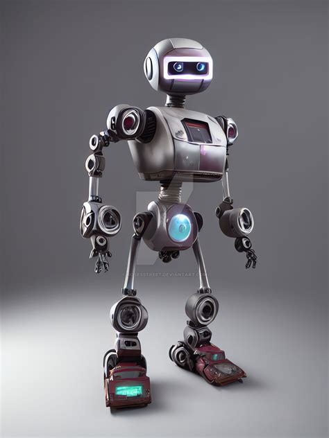 Robot 06 Cyberpunk by RosesStreet on DeviantArt