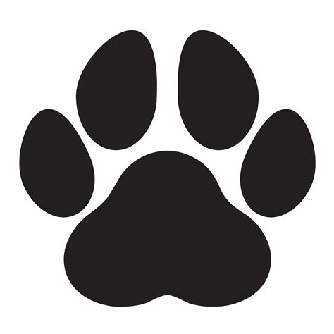 dog, animal footprint pattern, ideal for projects, backgrounds, banners, logos. 11651455 Vector ...