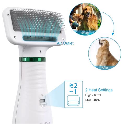 LABBY® Pet Hair Dryer Brush