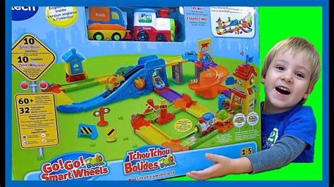 GO! GO! SMART WHEELS TRAIN STATION PLAYSET - unboxing and play! - YouTube