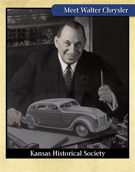 Walter Chrysler - Kansas Historical Society