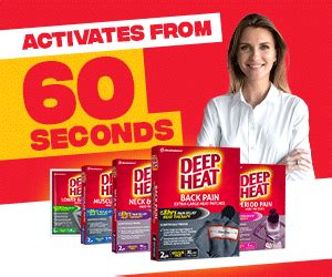 Deep Heat | Muscle and Joint Pain Relief Solutions – Deep Heat Australia Ad - Bigdatr