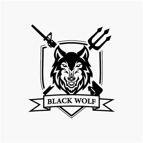 Black Wolf Logo