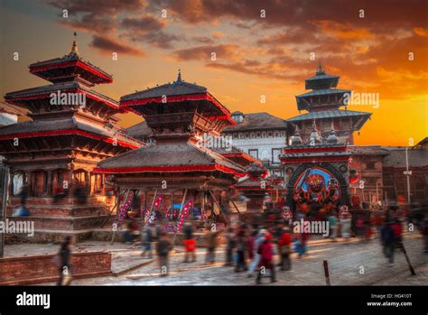 Patan .Ancient city in Kathmandu Valley. Nepal Stock Photo - Alamy