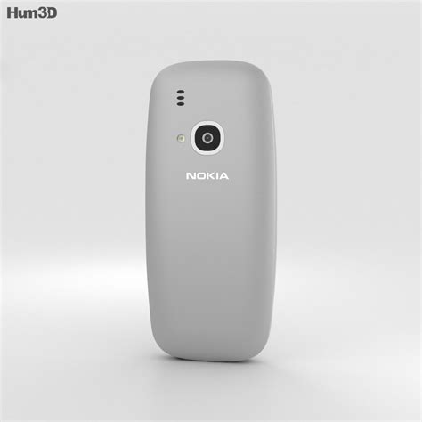 Nokia 3310 (2017) Grey 3D model - Electronics on Hum3D