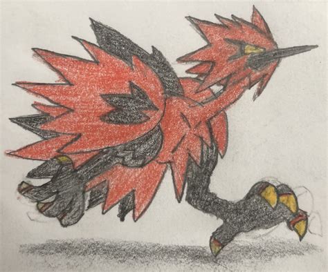 Galarian Zapdos by JJSponge120 on DeviantArt