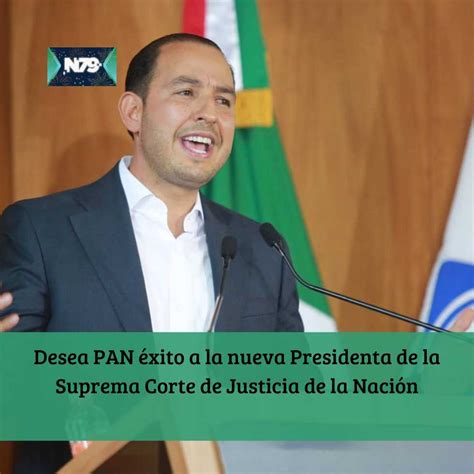 Desea PAN éxito a la nueva Presidenta de la Suprema Corte de Justicia ...