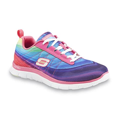 Skechers Women's Pretty Please Pink/Multicolor Running Shoe | Shop Your ...