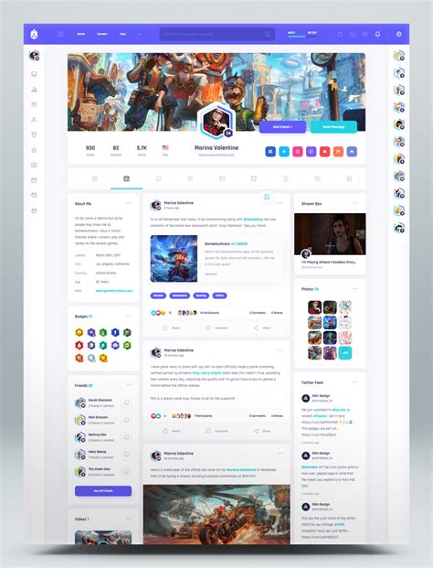 Social Community HTML Template - ksioks