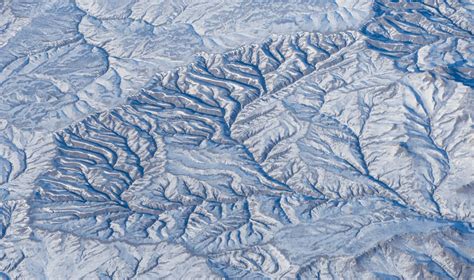 Dendritic drainage pattern, Wyoming – Geology Pics