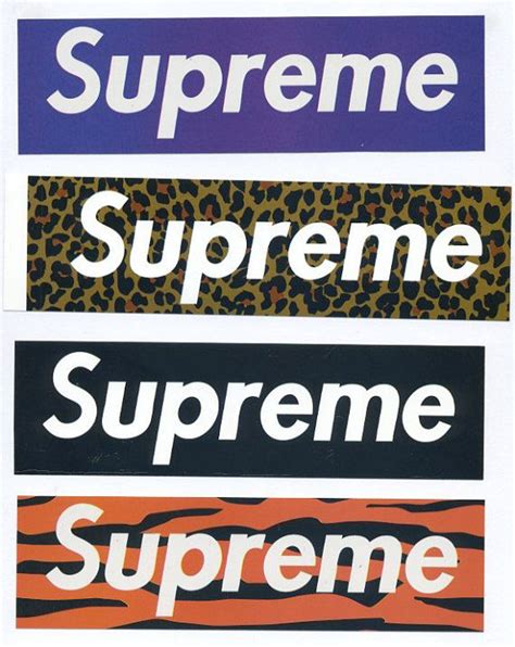 Supreme Sticker Pack 25 Stickers FREE by SupremeStickerPacks | Supreme ...