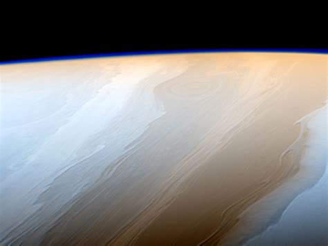 Cassini Spacecraft Views "Cloudy Waves" on Saturn