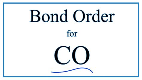 Bonds In Co 9CE