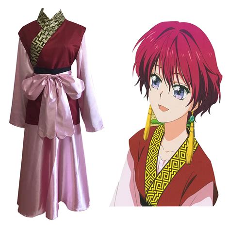 Anime Yona of the Dawn / Akatsuki No Yona Uniform Cosplay Costume ...