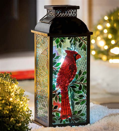 Cardinal Chasing Light Solar Lantern | Solar lanterns, Solar powered ...