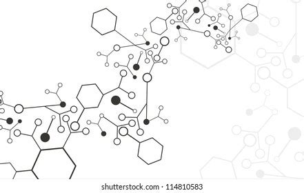 Molecular Structures Stock Vector (Royalty Free) 114810583 | Shutterstock