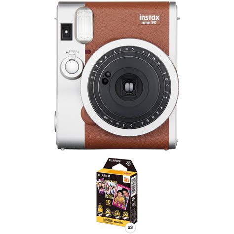 Fujifilm instax mini 90 Neo Classic Instant Film Camera B&H