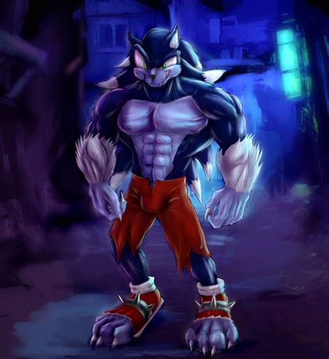 Sonic the werehog by Bleakcat on DeviantArt