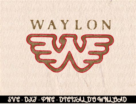 Waylon Jennings - Official Merchandise - Flying W Logo Digi | Inspire ...