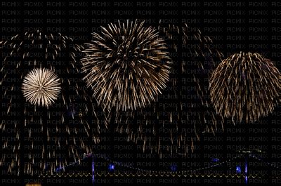 fuegos artificiales - GIF animado gratis - PicMix