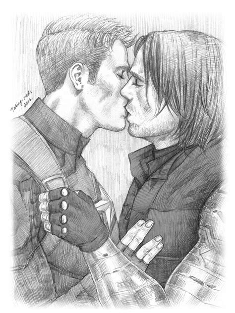 Steve Rogers / Bucky Barnes (Stucky) by Taking-meds on DeviantArt