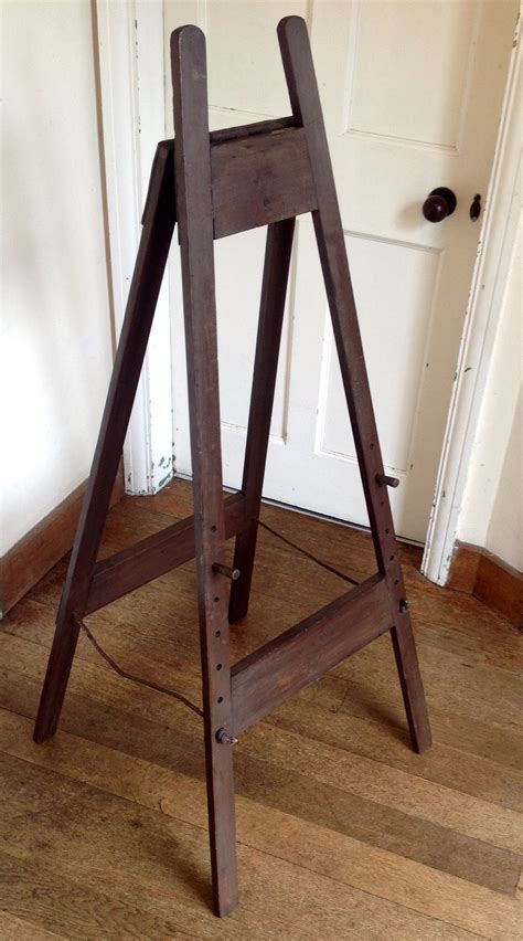 A good size blackboard easel. Great for artwork & flat screen tvs too! £95. | Vintage furniture ...