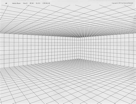 Perspective Grid Drawing Paper - falljobros