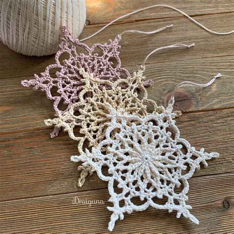 Wispvale Snowflake | Free crochet snowflake patterns, Crochet snowflakes, Crochet snowflake pattern