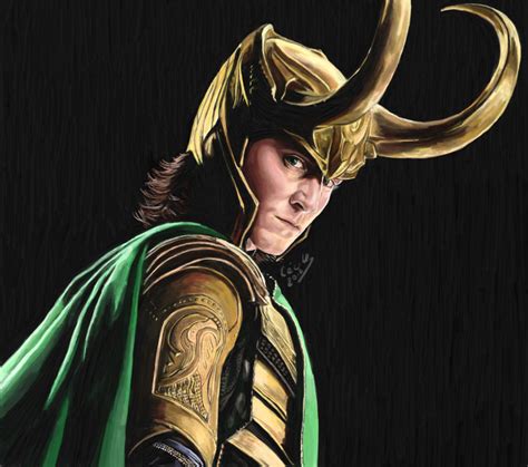 Loki, god of mischief by Wondercookies on DeviantArt