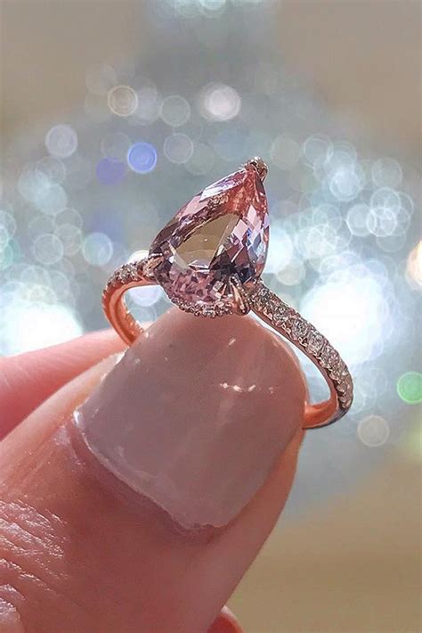 33 Rose Gold Solitaire Ring Ideas For Tender Girls | Oh So Perfect Proposal