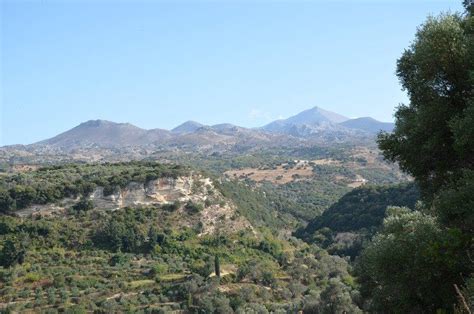 View of Mount Ida from Eleutherna, Crete | Crete, Mount ida, Ancient cities