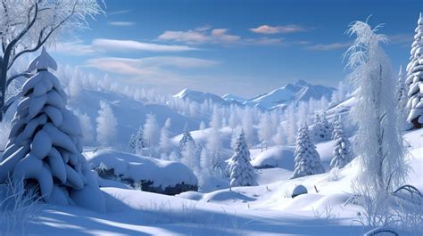 Landscape Snowy In Winter Desktop Wallpapers Backgrounds | JPG Free ...