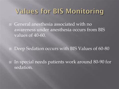 PPT - Basic Patient Monitoring For Anesthesia BIS Monitors PowerPoint Presentation - ID:5330297