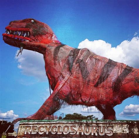 Recyclosaurus at MOSI : r/tampa