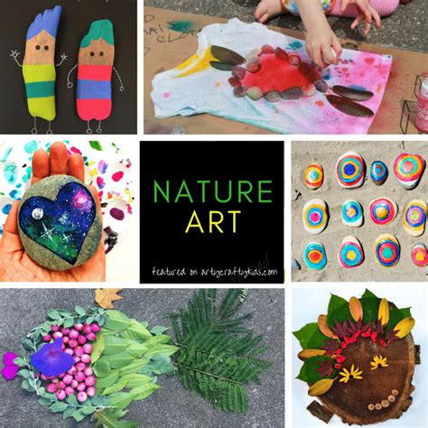 Bold Beautiful Nature Art Ideas for Kids - Arty Crafty Kids