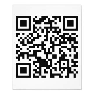 Qr Code Flyers & Programs | Zazzle