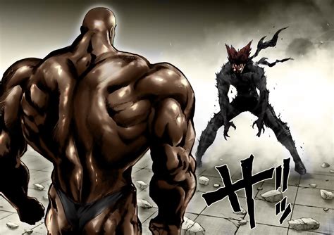 Bodybuilding Muscle - One Punch Man Darkshine Vs Garou - 1864x1317 Wallpaper - teahub.io