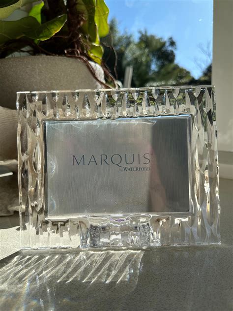 Marquis Waterford Crystal Rainfall Photo Frame - Etsy