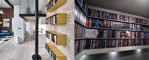 40 DVD Storage Ideas - Organized Movie Collection Designs