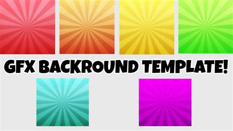 Download Colorful Sunburst GFX Background Template | Wallpapers.com