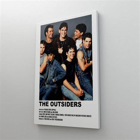 The Outsiders Movie Poster The Outsiders Movie The Outsiders | Etsy