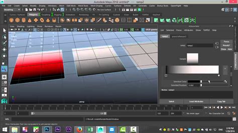 Maya 2016 tutorial : How to apply a Ramp Shader - YouTube