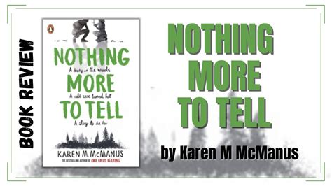 Nothing More to Tell Book Review – Featz Reviews